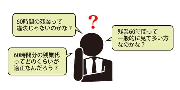 残業60時間の人にありがちな悩み